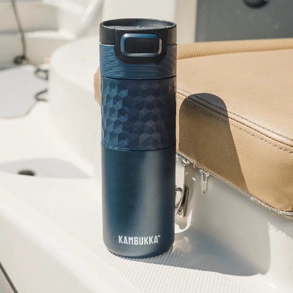 Kubek termiczny Kambukka Etna Grip 500 ml - Denim Blue + GRATIS 9 DRIP BAGÓW