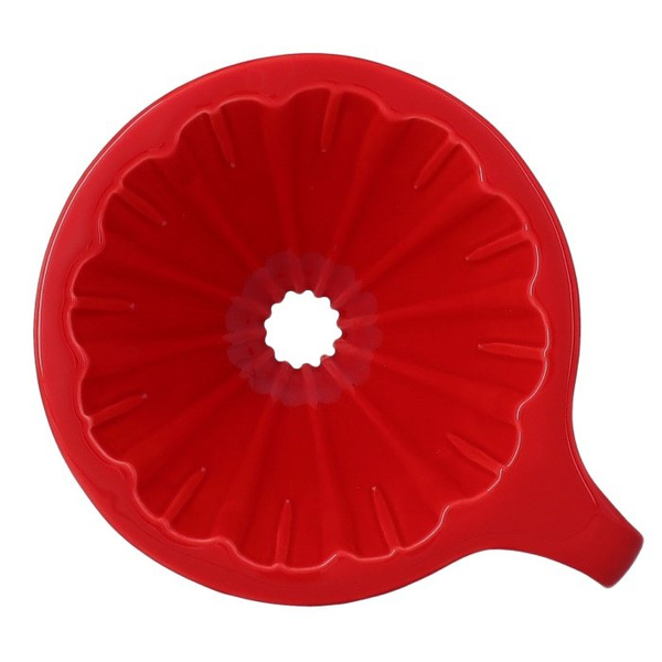 Ceramiczny drip Tiamo V02 - Czerwony