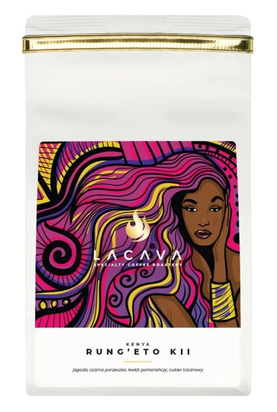 Kawa ziarnista LaCava Kenia Rung'eto Kii 250g - NIEDOSTĘPNY