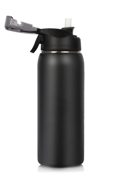 Butelka termiczna na wodę Majestic Sport Delta 750 ml - Czarna