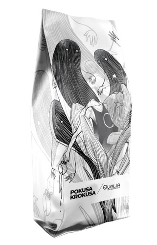 Kawa ziarnista Qualia Pokusa Krokusa 6.0 - Szczecińskie Klimaty 1kg - opinie w konesso.pl