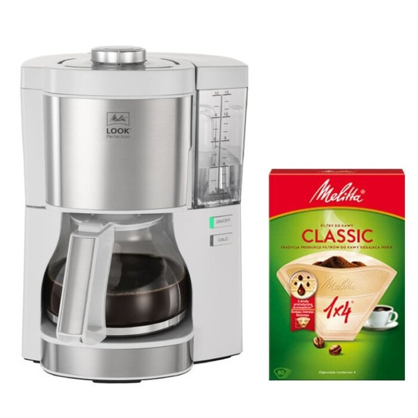 Ekspres przelewowy Melitta Look® V Perfection 1025-05 + 250G KAWY GRATIS