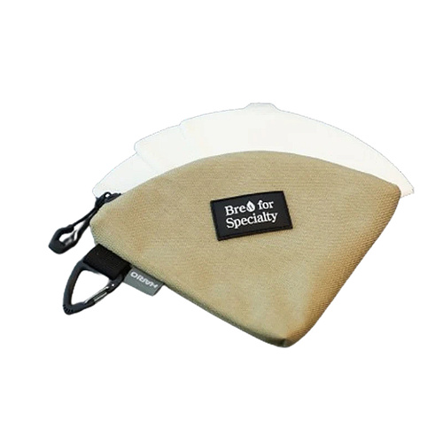 Etui na filtry do kawy Hario V60 - Beżowe