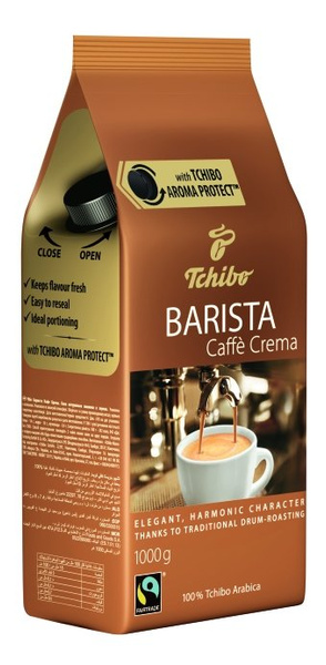 Kawa ziarnista Tchibo Barista Caffé Crema 2x1kg