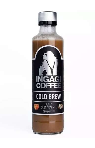Cold Brew Ingagi Coffee Kokos Słony Karmel 250 ml – NIEDOSTĘPNY