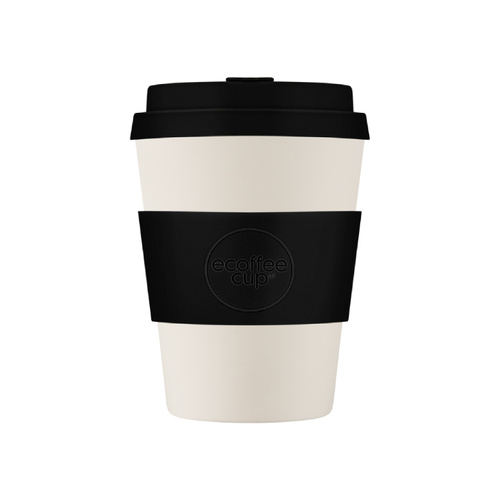 Kubek na wynos Ecoffee Cup Solid Colours 350ml - Black Nature