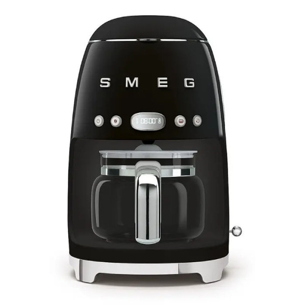 Przelewowy ekspres do kawy Smeg DCF02BLEU - Czarny + GRATIS 250G KAWY