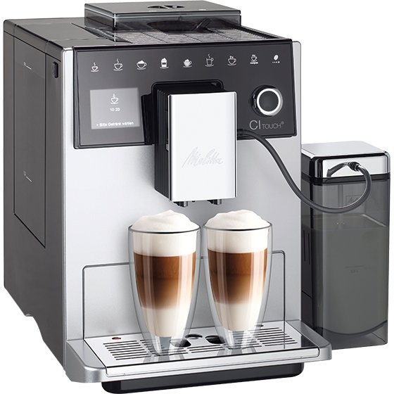 Ekspres do kawy Melitta F63-101 Caffeo CI Touch - srebrny - NIEDOSTEPNY