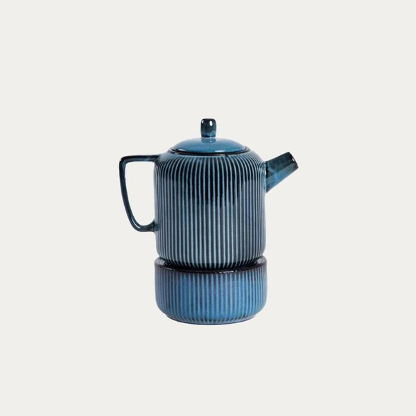 Dzbanek z podgrzewaczem Homla Mirande 950ml - Granatowy – NIEDOSTĘPNY