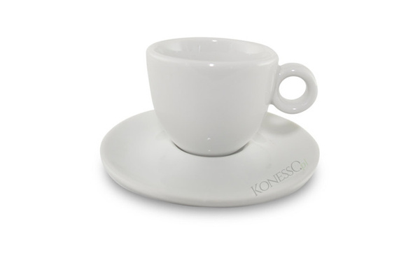 Filiżanka ze spodkiem do kawy espresso - Bola 80ml