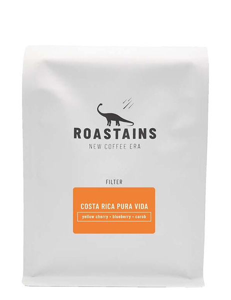 Kawa ziarnista Roastains Kostaryka Pura Vida FILTR 250g - NIEDOSTĘPNY