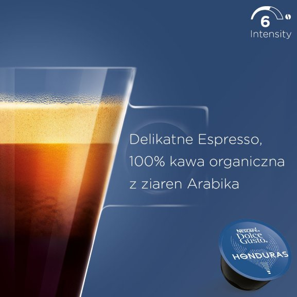 Kapsułki Nescafé Dolce Gusto Honduras Corquin Espresso 12 sztuk - NIEDOSTĘPNY 