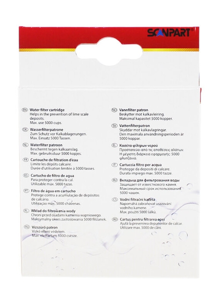 Filtr Scanpart Saeco Aqua Clean do ekspresów ciśnieniowych