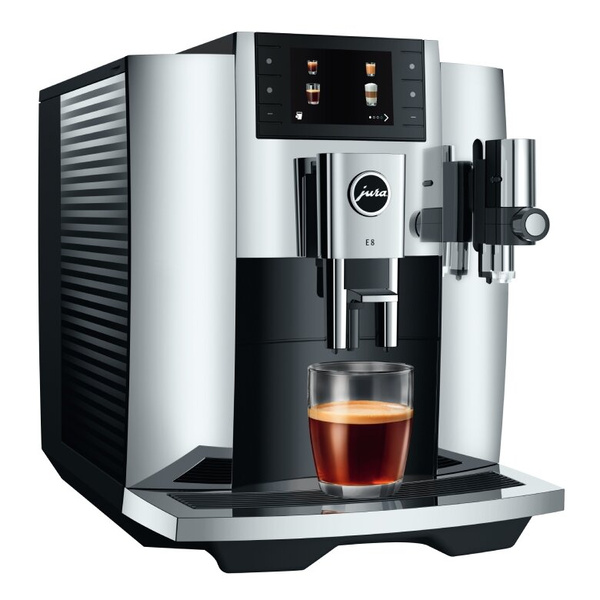 Ekspres do kawy Jura E8 Chrome (EC) - LIMITOWANA EDYCJA + 2KG KAWY GRATIS