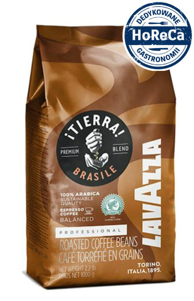 Kawa ziarnista Lavazza Tierra Brazil 100% Arabica 1kg – NIEDOSTĘPNY