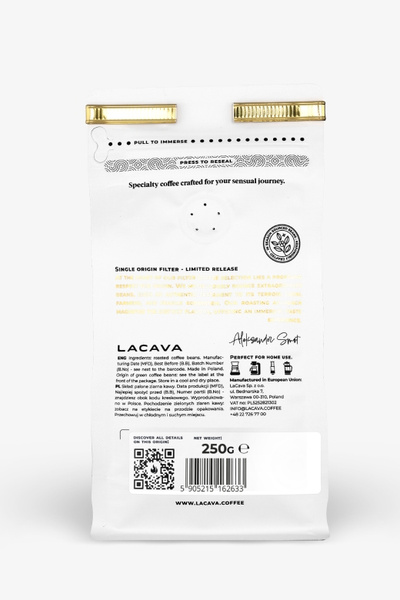 Kawa ziarnista LaCava Peru Pedro Garcia Filter 250g