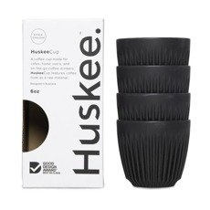 Kubek Huskee Charcoal 177ml - ZESTAW 4 szt. - opinie w konesso.pl
