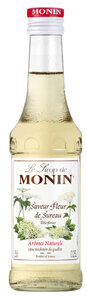 OUTLET - Syrop MONIN ELDERFLOWER 0,25 l - kwiat czarnego bzu