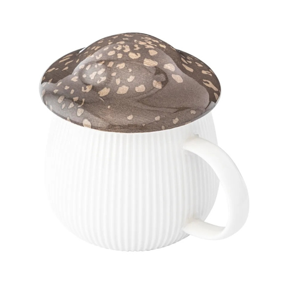 Kubek Altom Design Pod Kapeluszem - Grzybek brązowy 370 ml