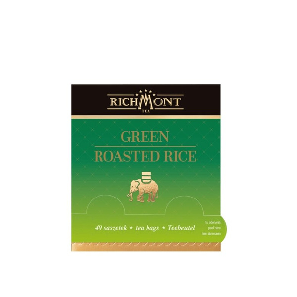OUTLET - Herbata zielona Richmont Green Roasted Rice 40x4g