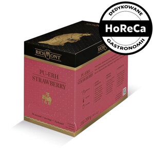 Czerwona herbata Richmont Pu-Erh Strawberry - 50x4g