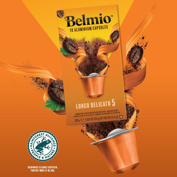 Kapsułki do Nespresso Belmio Lungo Delicato 10 sztuk