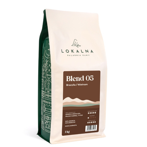 Kawa ziarnista Lokalna Palarnia Kawy Blend 05 1kg