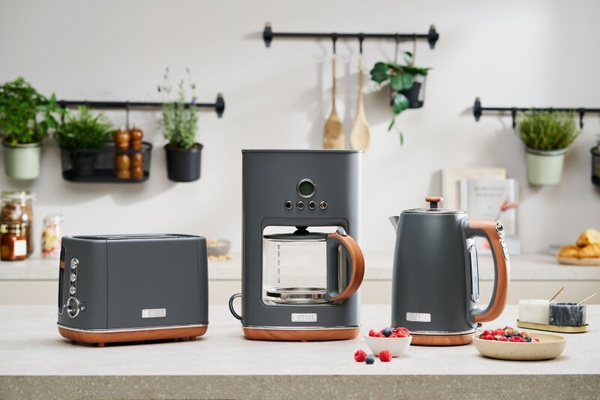 Ekspres do kawy Haden Dorchester - Szary + GRATIS KAWA 2x250g