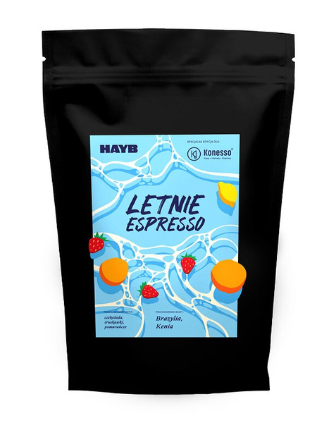 Kawa ziarnista HAYB Konesso Letnie Espresso 1kg - NIEDOSTĘPNY