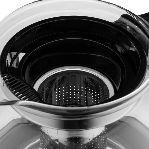 Dzbanek z zaparzaczem do herbaty Altom Design Aroma 2,3 l - Czarny – NIEDOSTĘPNY