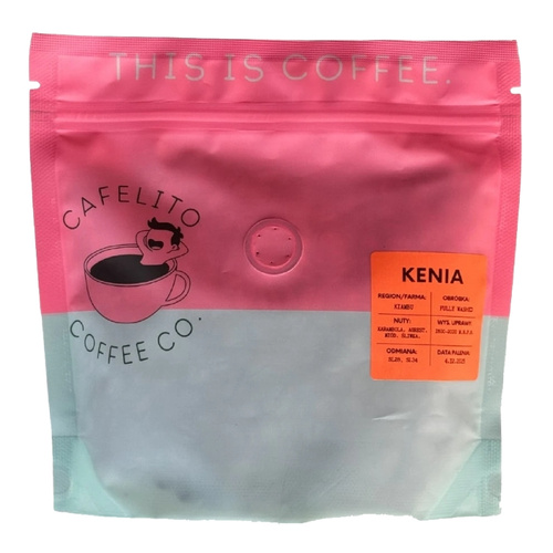 Kawa ziarnista Cafelito Kenia Kiambu 250g – NIEDOSTĘPNY