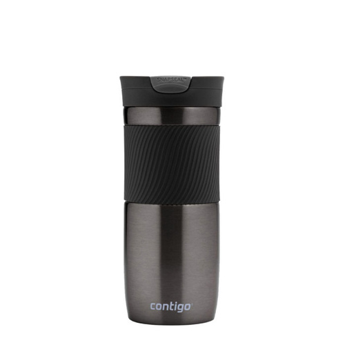 Kubek termiczny Contigo Byron Gunmetal - 470 ml - opinie w konesso.pl