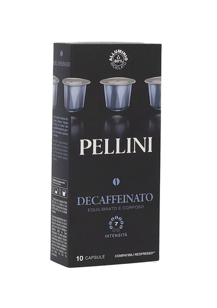 Kapsułki do Nespresso Pellini Top Decaffeinato Naturale - 10 sztuk