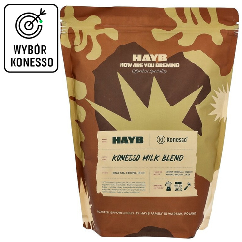 Kawa ziarnista HAYB Konesso Milk Blend 1kg