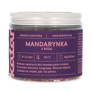 Herbata owocowa Kafar Mandarynka z różą 50g - opinie w konesso.pl