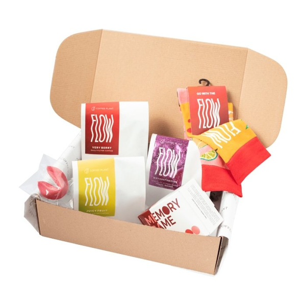 COFFEE PLANT BIRTHDAY SET FLOW - zestaw urodzinowy Flow - NIEDOSTĘPNY