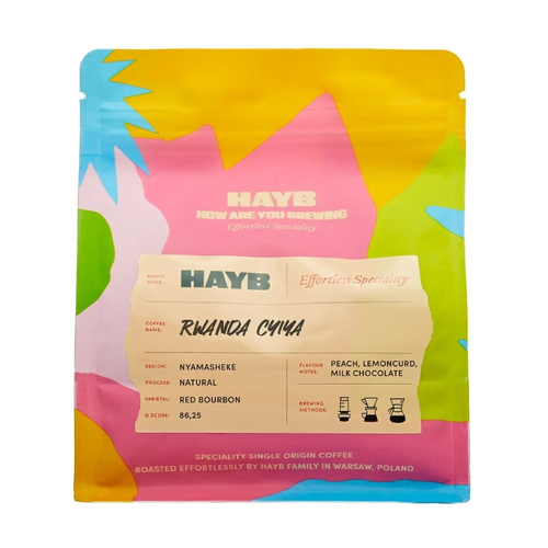 Kawa ziarnista HAYB Rwanda Cyiya 250g – NIEDOSTĘPNY