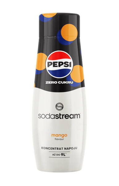 OUTLET - Syrop SodaStream Pepsi Mango Zero Cukru 440 ml