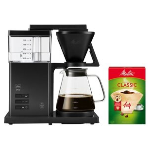 Ekspres przelewowy Melitta One 1031-02 - Pure Black + GRATIS FILTRY