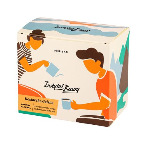 Drip Bag Instytut Kawy Kostaryka Hacienda Sonora Geisha 5+1 gratis