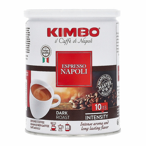 OUTLET - Kawa mielona Kimbo Espresso Napoli 250g puszka - opinie w konesso.pl