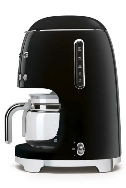 Przelewowy ekspres do kawy Smeg DCF02BLEU - Czarny