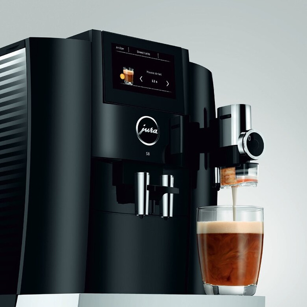 Ekspres do kawy Jura S8 Piano Black (EB) + 3KG KAWY GRATIS