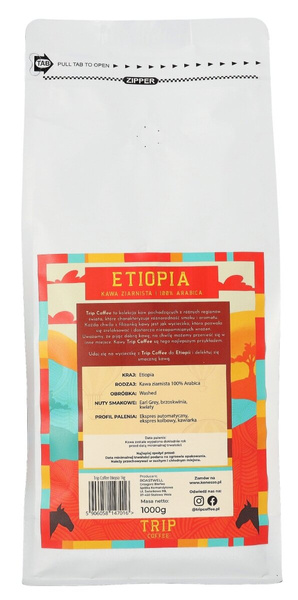 Kawa ziarnista Trip Coffee Etiopia 1kg