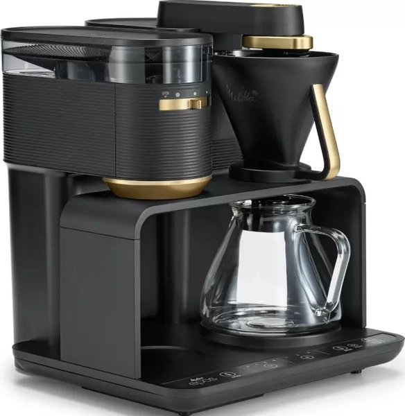 Ekspres przelewowy Melitta EPOS - Czarno-złoty + 250G KAWY GRATIS