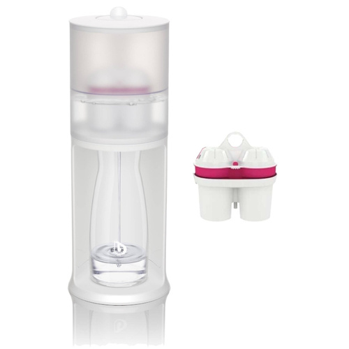 Dzbanek filtrujący wodę BWT AQUAlizer Station + 1 wkład + 1 szklana karafka