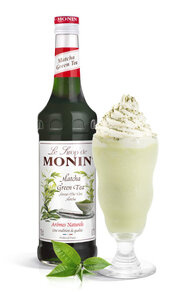 OUTLET - Syrop MATCHA GREEN TEA MONIN 0,7 l - zielona herbata - opinie w konesso.pl