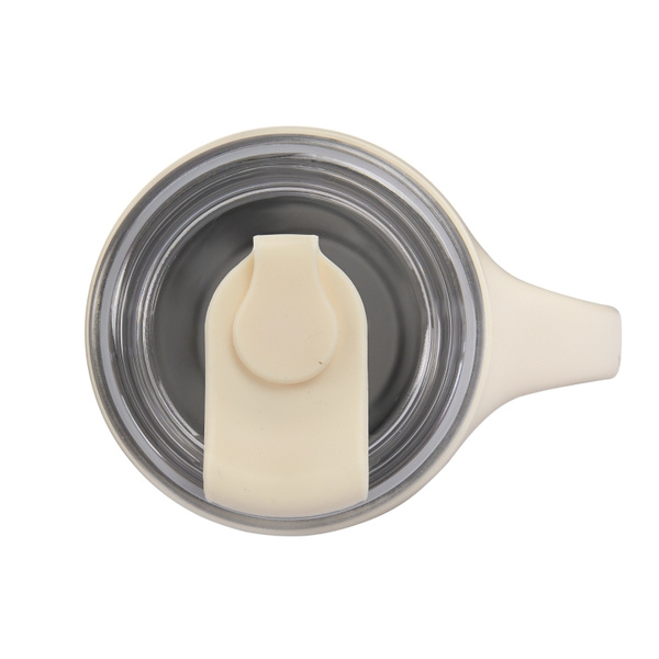 Kubek termiczny ze słomką Majestic Sport Jelly 650 ml - Biały