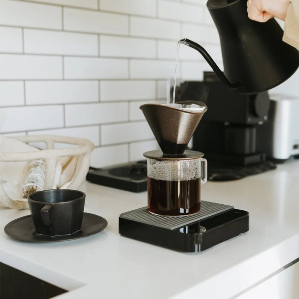 Dripper Kinto OCT 4 filiżanki - Czarny