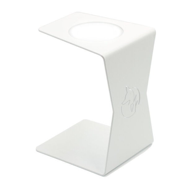 Metalowy stojak na dripa Halisek - Biały
